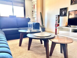 Apartment, 1 Bedroom, Smoking, Balcony | Living area - Magnificent Apartment (Marrakech)