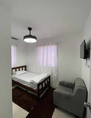 2 habitaciones, wifi y ropa de cama