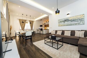 Living area - RESIDENCE MARIE - Apartment 2 - 4*Luxe Premium (Fitness+Jacuzzi) (Posedarje)