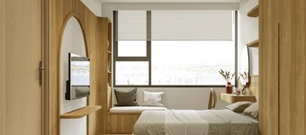 Apartment with swimming pool and Gym Room