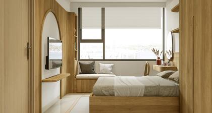 Apartment with swimming pool and Gym Room