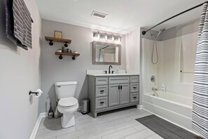 Hair dryer, towels