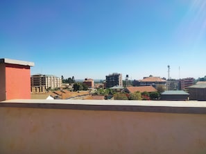 Blick von der Unterkunft