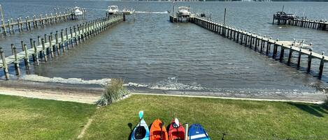 Sun loungers, beach towels