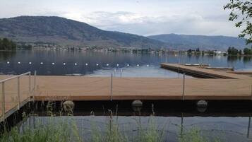 Vue depuis lâhĂ©bergement