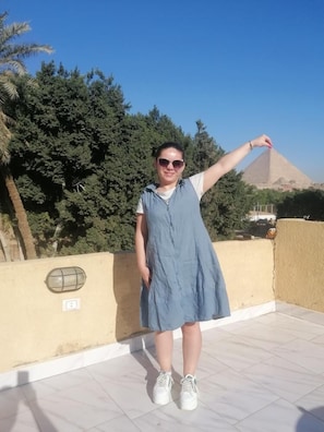Terrace/patio - Ramses guest house  (Giza)
