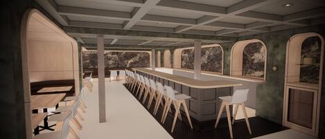 Luxury Studio, 1 King Bed | Living area