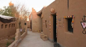 Exterior detail - Berber Oasis Nomadic experience and desert tour (M'Hamid El Ghizlane)