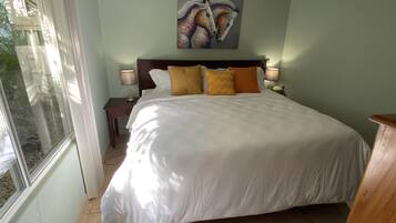 3 slaapkamers, een kluis op de kamer, een strijkplank/strijkijzer