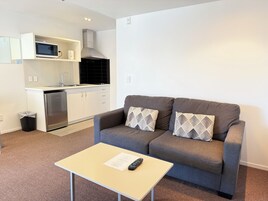 Comfort Apartment, 2 Bedrooms | Living area | LED TV