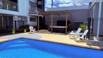 Seasonal outdoor pool