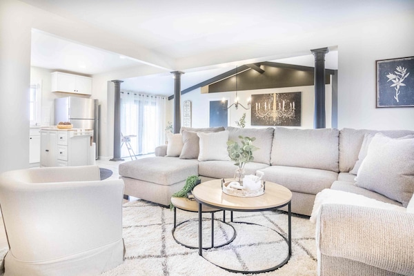 TV connectée, cheminée