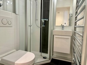 Shower, hair dryer