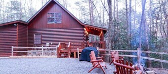 Snuggled Away Hosted by Safiri Homes | Right on the Benton McKaye Trail!