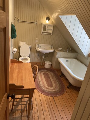 Shower, hair dryer, towels, soap - Chalet D'époque (Chénéville)