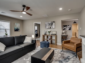 TV connectée, cheminée