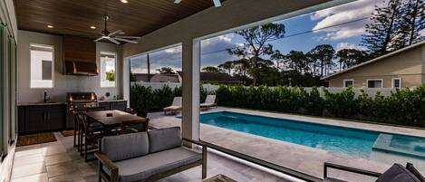 Udendørs spisemuligheder