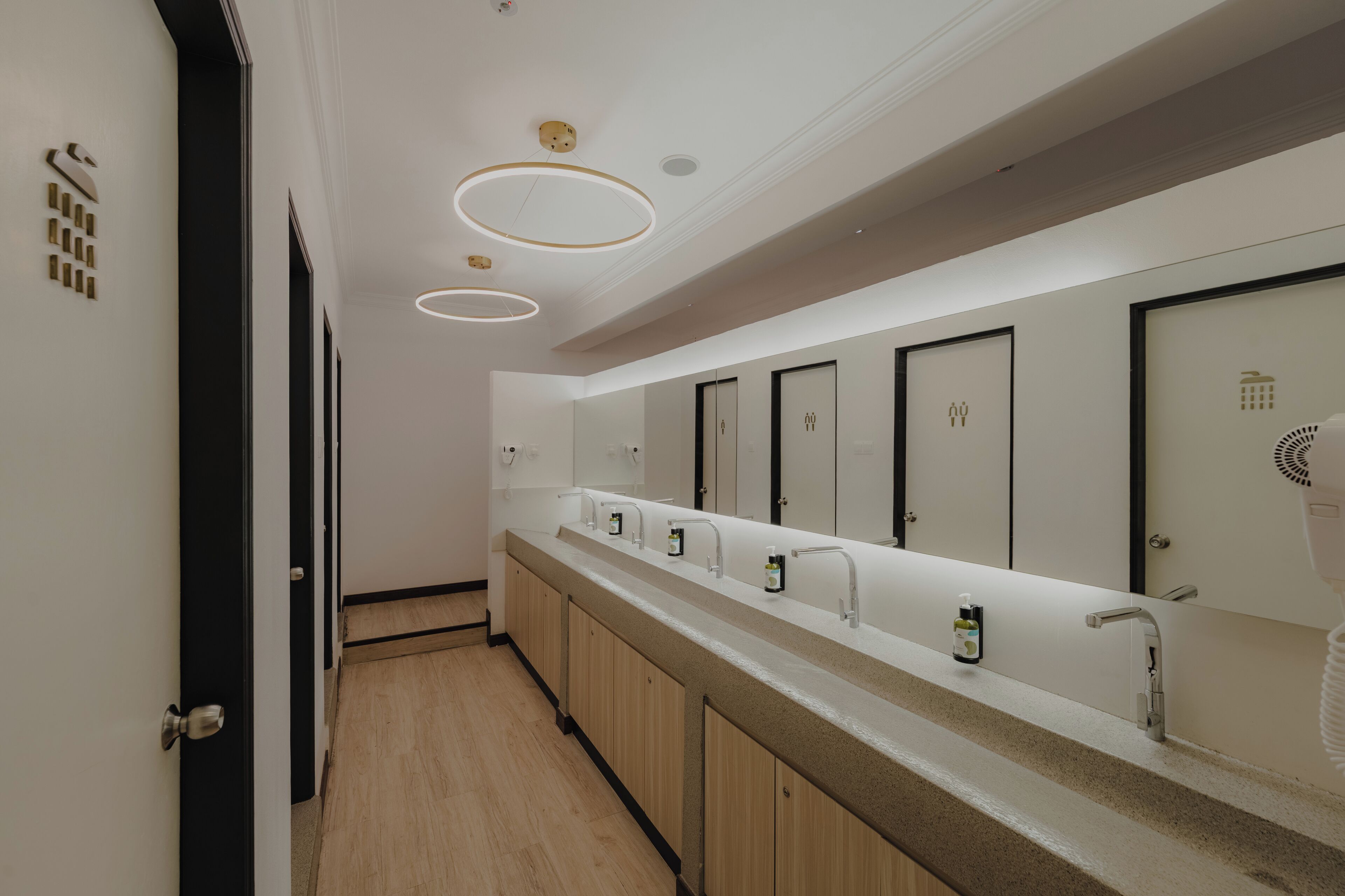 Shared bathroom