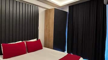 Dobbeltrom – deluxe | Sengetøy av topp kvalitet, minibar, wi-fi (inkludert) og sengetøy