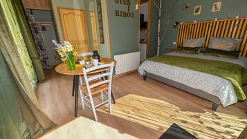 Comfort tweepersoonskamer | Verduisterende gordijnen, geluiddichte muren