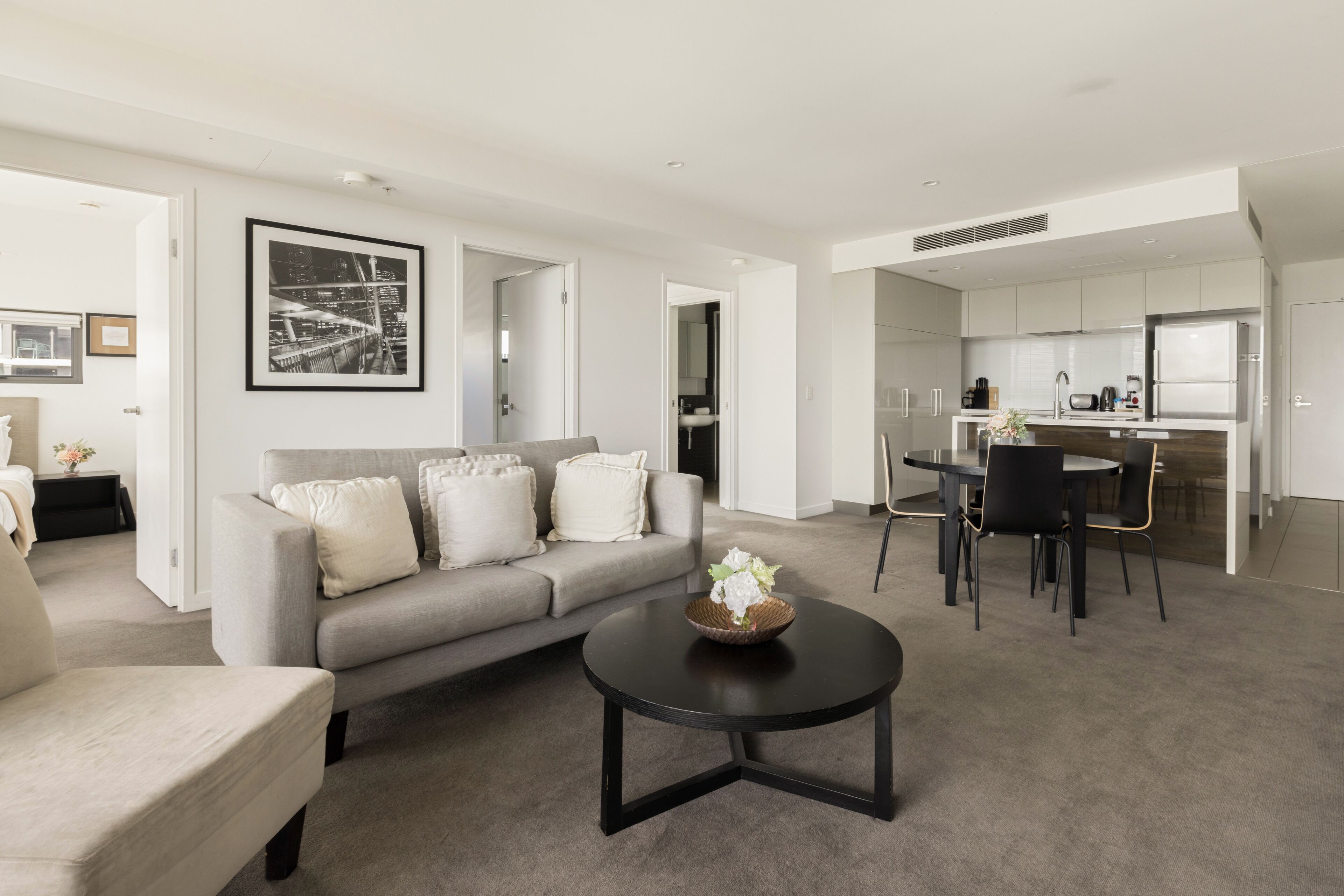 Family Apartment | Living area | 100-cm Smart TV with digital channels, TV