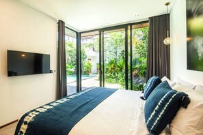 4 chambres, fer et planche à repasser, lit parapluie, Wi-Fi gratuit