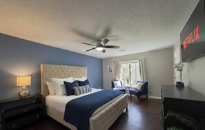 3 habitaciones, tabla de planchar con plancha y wifi gratis 