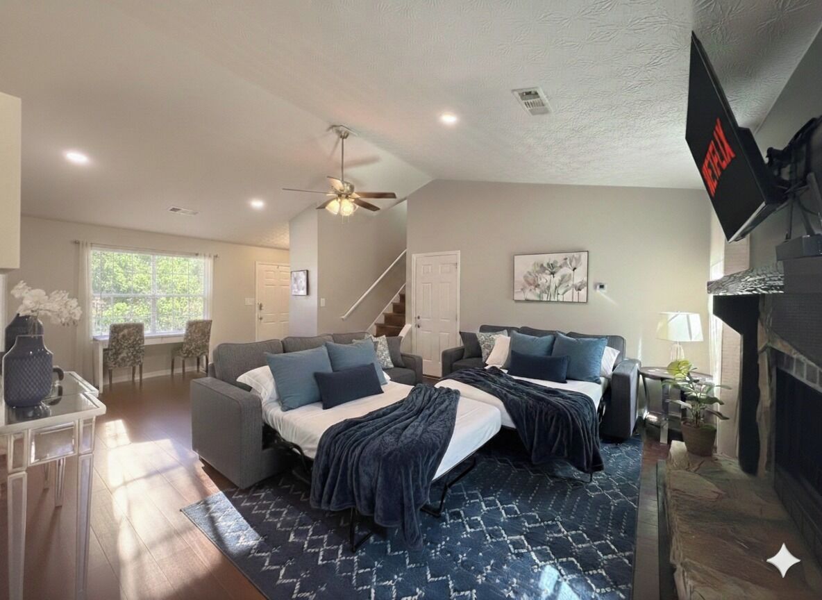 3 quartos, ferros/tábuas de passar roupa, Wi-Fi de cortesia