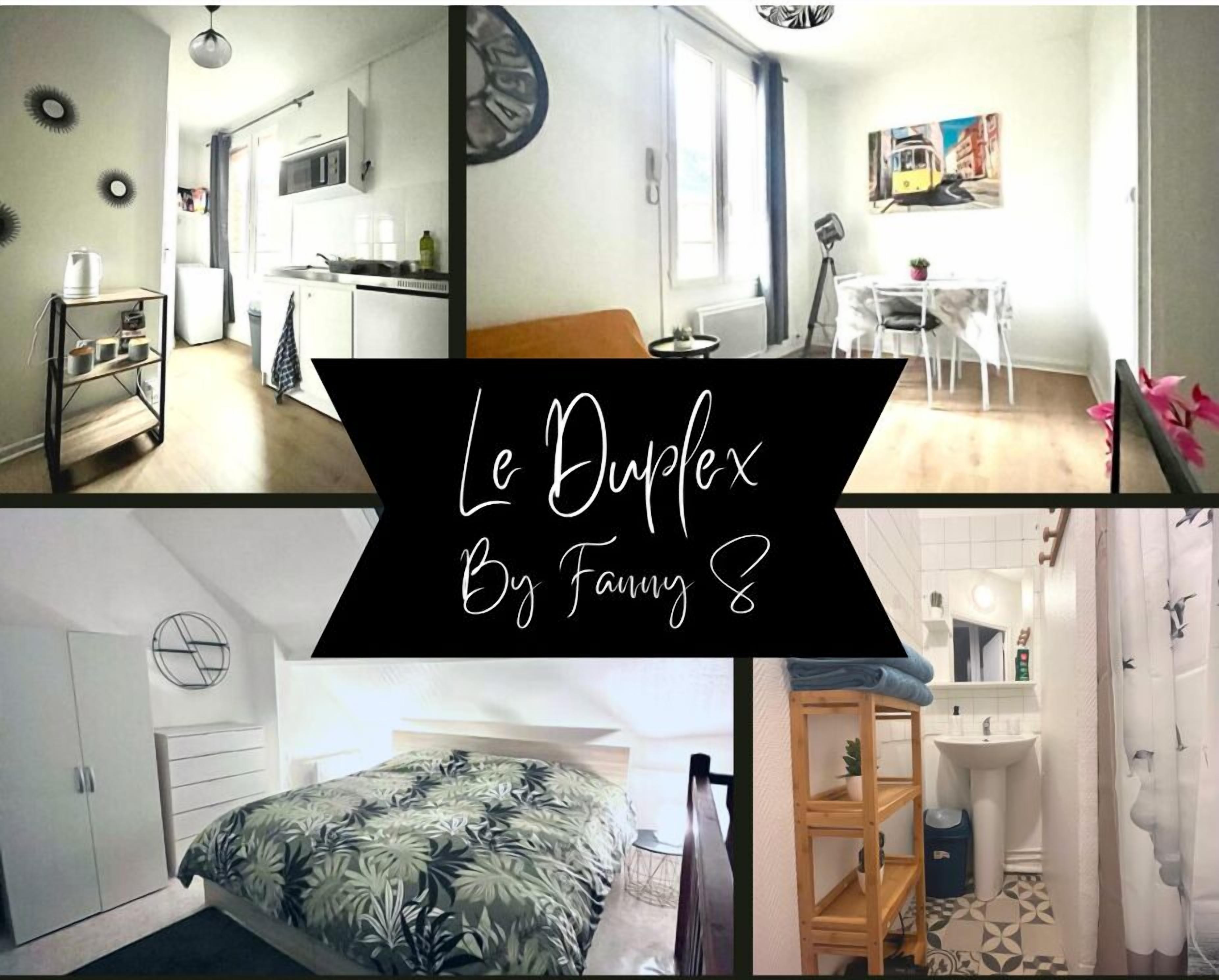 Joli Duplex Tout Équipé Centre-ville Wifi Gratuit Netflix 1/2 Pers