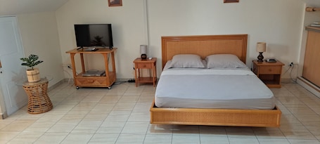 1 bedroom, desk, iron/ironing board, free WiFi. Spacious two-room apartment in Baie-Mahault
