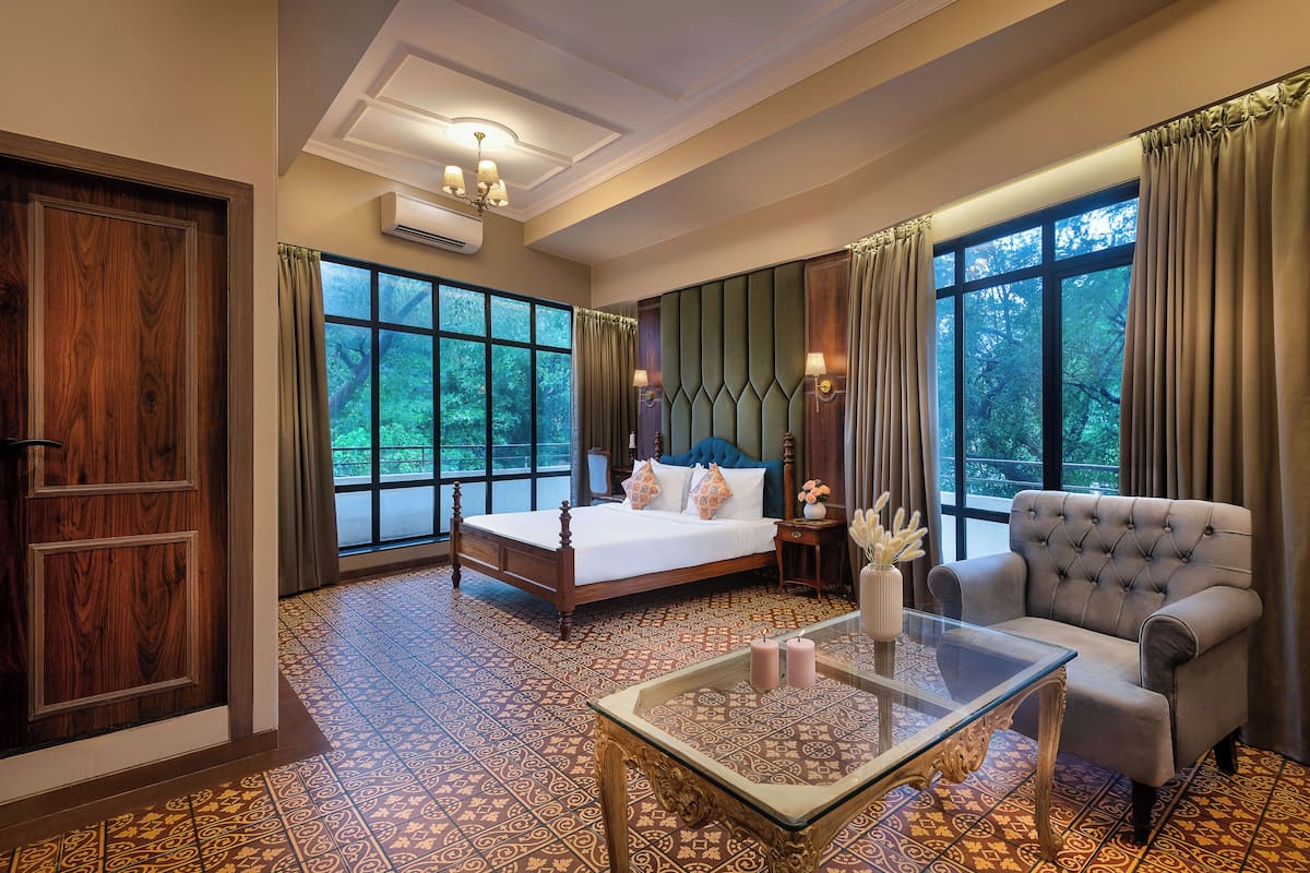 Premium Oda (2 way Airport Transfers & Cocktail) | Ses yalıtımı, ücretsiz kablosuz İnternet