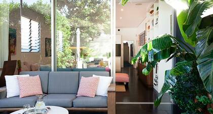 Palatial 3 bedroom home with pool a short walk from the beach