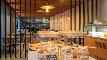 Daily buffet breakfast (EUR 18 per person)