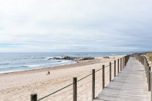On the beach