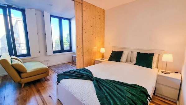 1 Schlafzimmer, Internetzugang, Bettwäsche