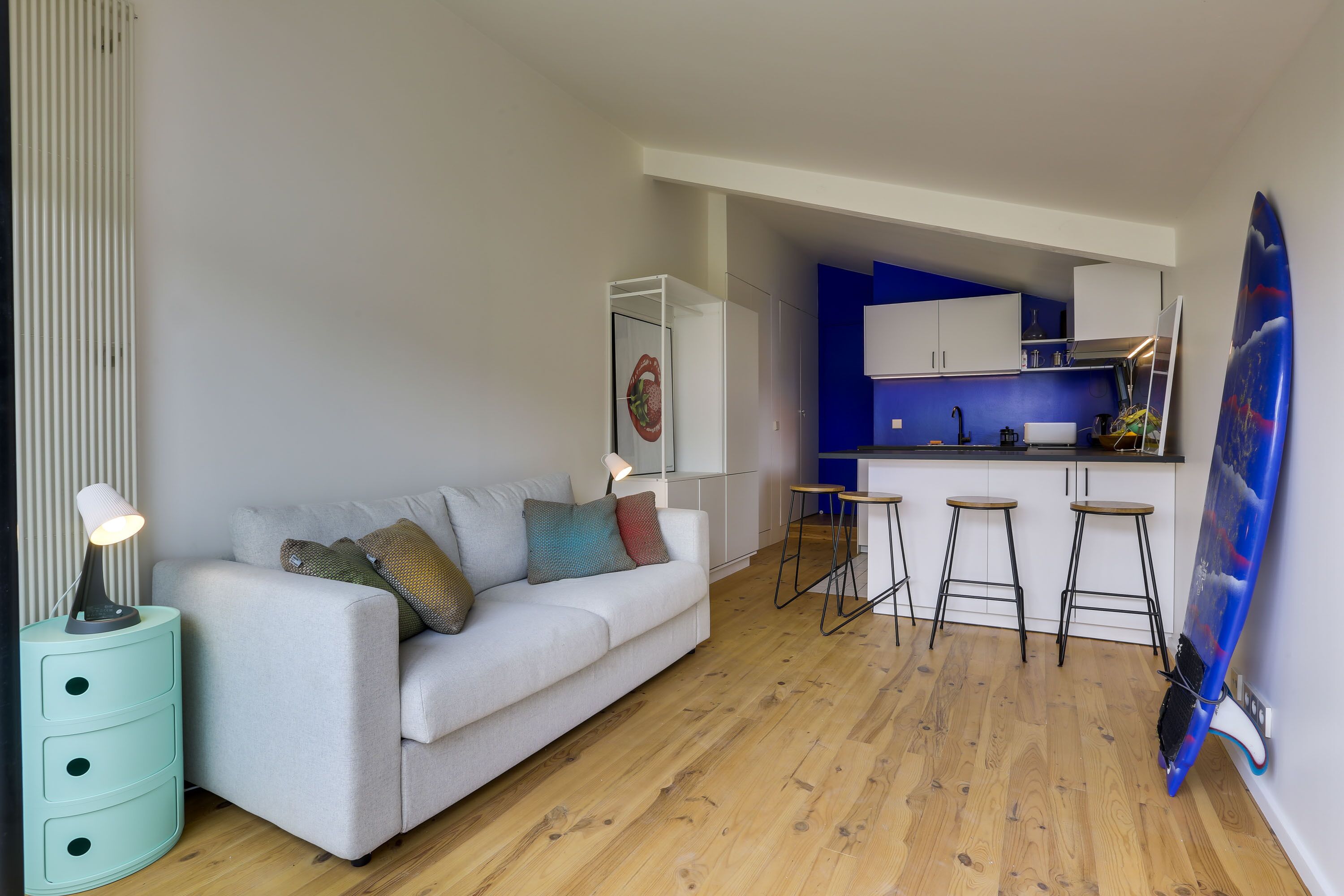 Studio 5 minutes from the beach