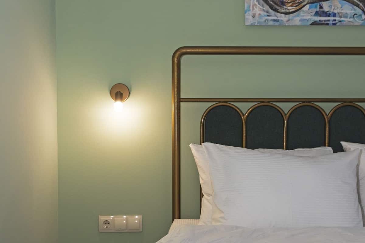 Premium bedding, memory foam beds, in-room safe, desk