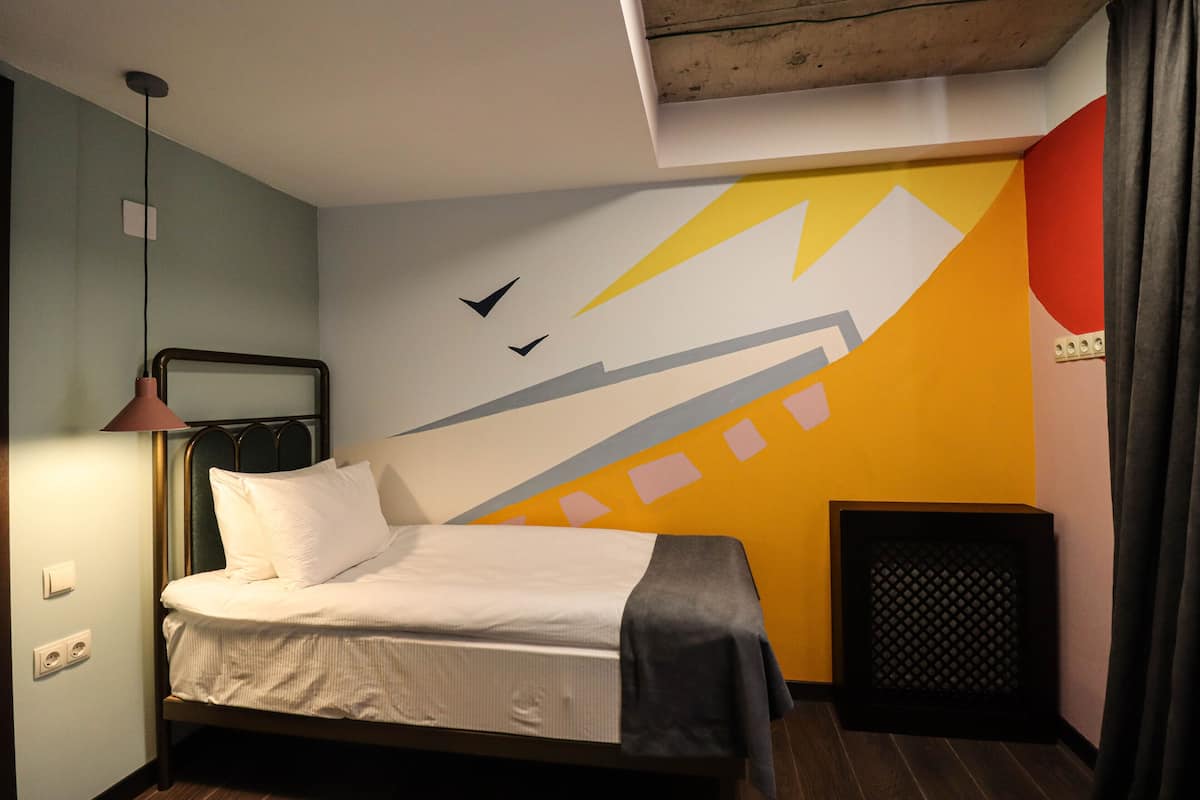 Premium bedding, memory foam beds, in-room safe, desk