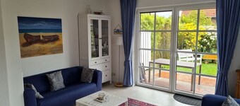 Landhaus Bootsmann ****, garden, garden house, south-facing terrace, 3 bedrooms, WLAN, top location