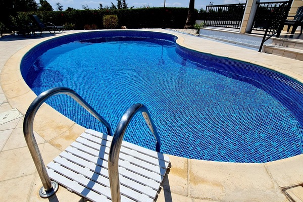 Inviting pool for the hot summer sun