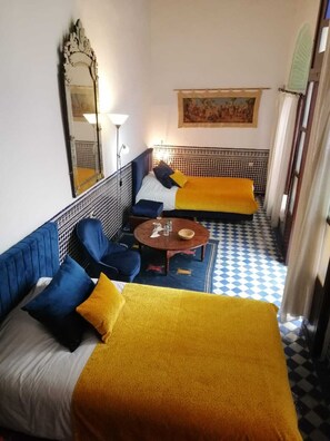 Traditional-Doppel- oder -Zweibettzimmer | Individuell dekoriert, individuell eingerichtet, schallisolierte Zimmer