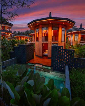 Private pool - Hotel Le Temple (Borobudur)