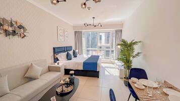 Comfort Studio | Egyptian cotton sheets, premium bedding, down duvets, Tempur-Pedic beds