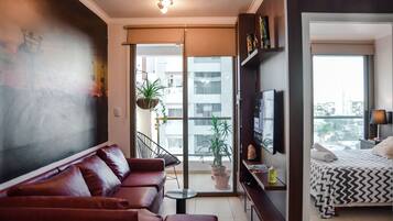 1 Schlafzimmer, Bügeleisen/Bügelbrett, kostenloses WLAN, Bettwäsche