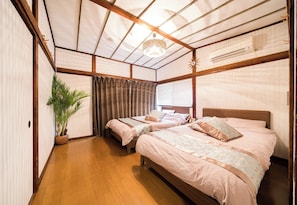 Blackout curtains, iron/ironing board, free WiFi