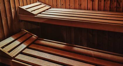 Wunderschöne Ferienwohnung mit Sauna, Kamin und großem Garten an der Nordsee