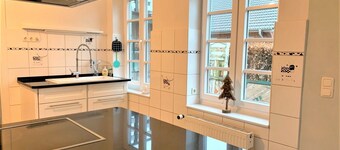 Wunderschöne Ferienwohnung mit Kamin und Großem Garten an der Nordsee