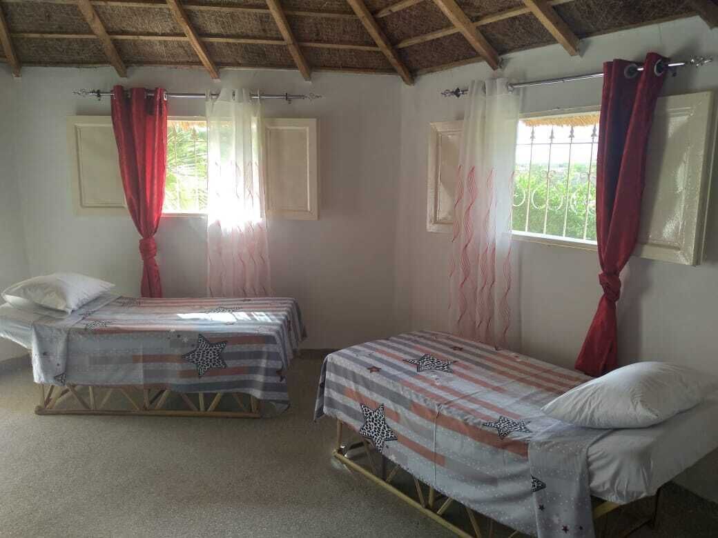 Cabane Confort | Vue de la chambre