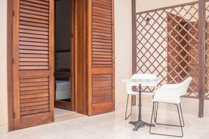 Minibar, in-room safe, desk, laptop workspace - hotel al paradise (San Vito Lo Capo)