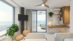 3 chambres, bureau, fer et planche à repasser, accès au Wi-Fi (inclus)